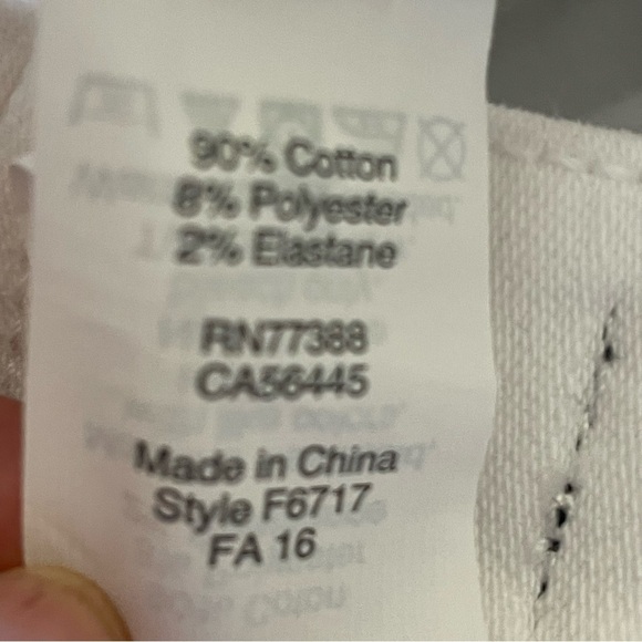 Madewell Sezane Stretch Zipper Ankle Jeans size 32 NWOT - Picture 11 of 13